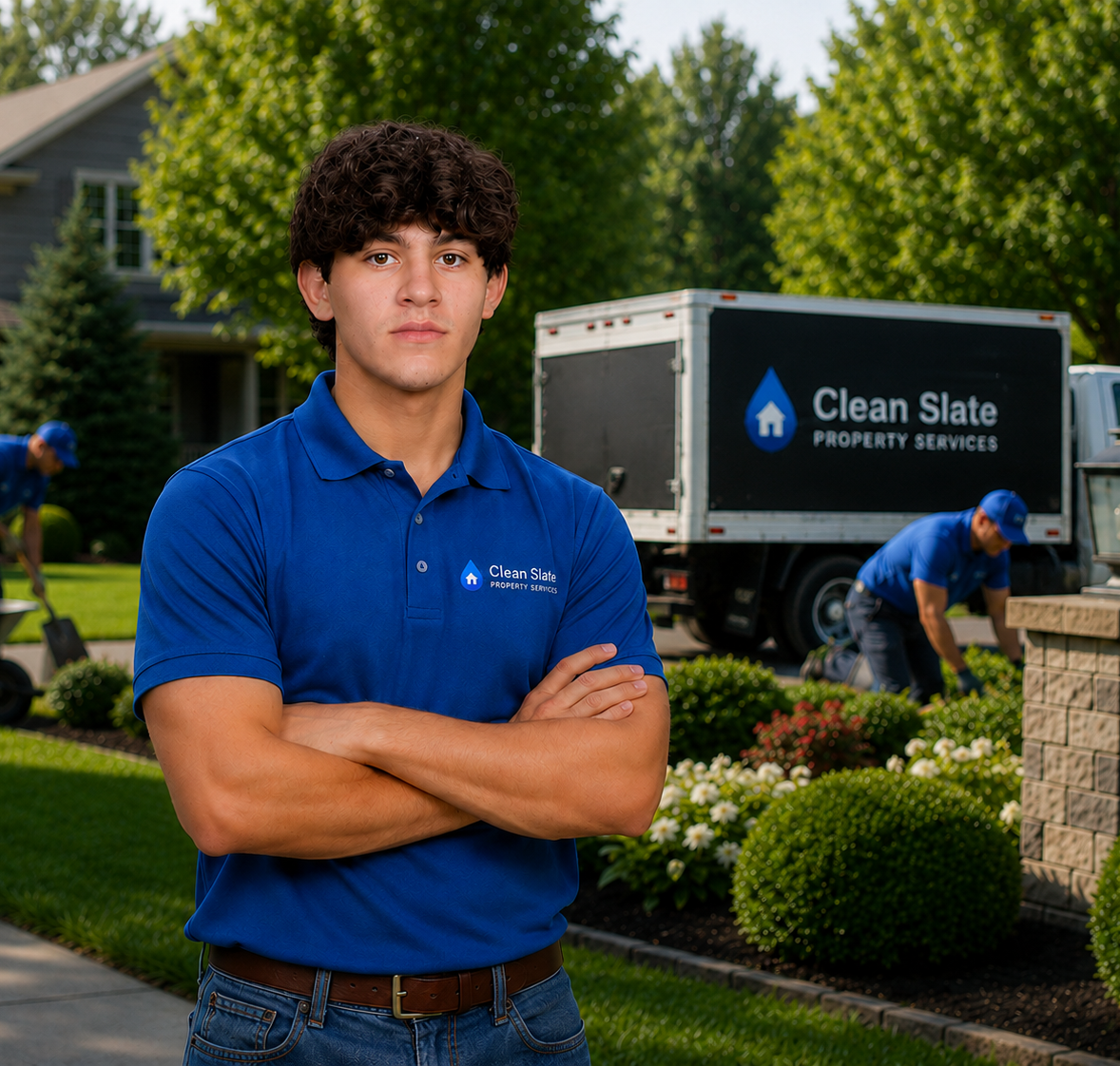 Isaiah, owner of Clean Slate Property Services